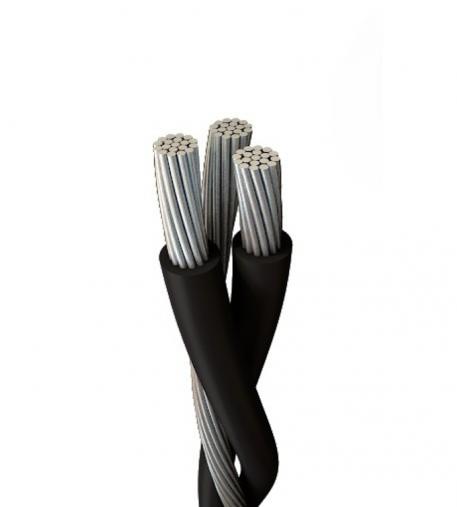 CABLE TRIPLEX Al 6 AWG